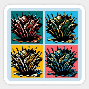 Pop Barnacle Sponge Art - Cool Underwater Sticker